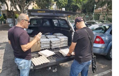 אלפי ביצים חשודות נתפסו במרכול ברמת גן