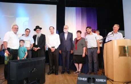 כפיר מרק זכה בחידון התנ"ך העירוני למבוגרים